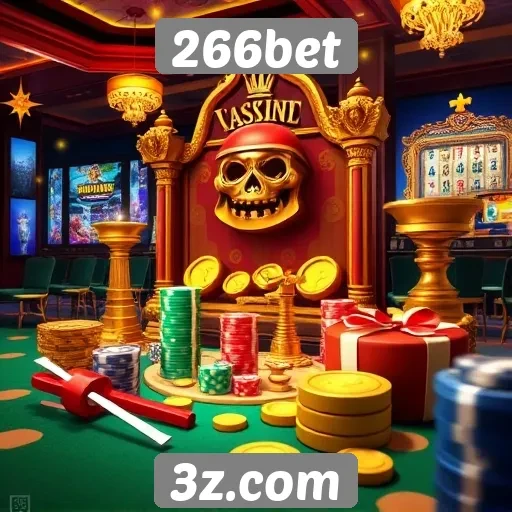 266bet oferece ampla variedade de jogos de cassino